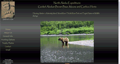 Desktop Screenshot of huntbearmoosecaribou.com