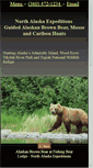 Mobile Screenshot of huntbearmoosecaribou.com
